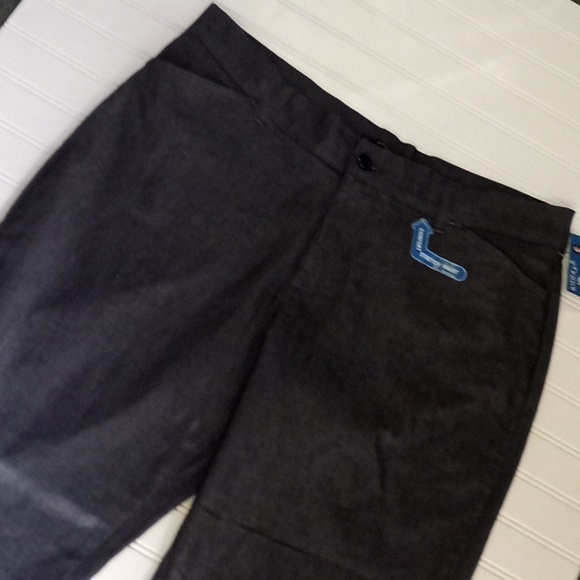 Riders By Lee Herringbone Gray Straight Leg Pants -#1776+ - Picture 9 of 12